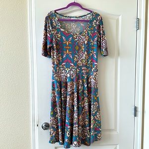 Like new! Lularoe Nicole dress
